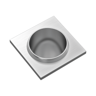 Stainless steel bottle holder