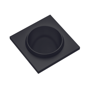 Black stainless steel...