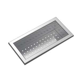 Stainless steel colander