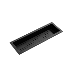 Black stainless steel...
