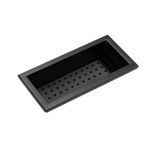 Black stainless steel...