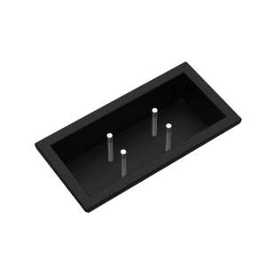 Vaschetta cieca in acciaio...