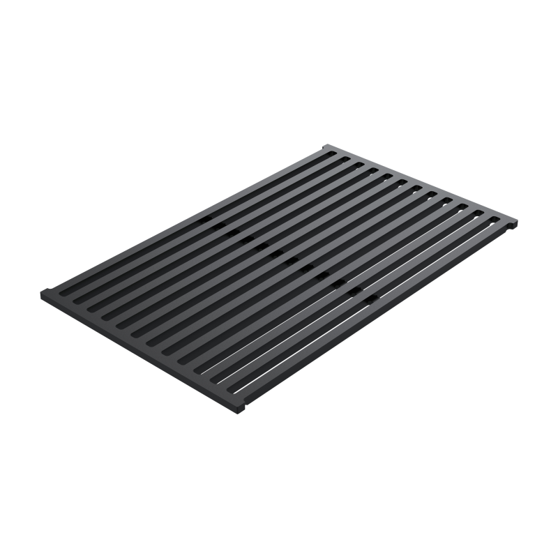 Sliding support grid in black HPL