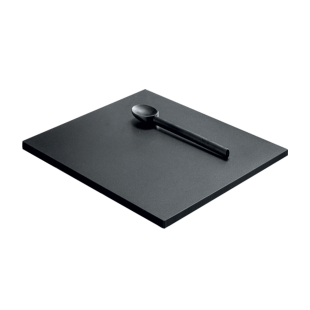 Sliding black HPL chopping board