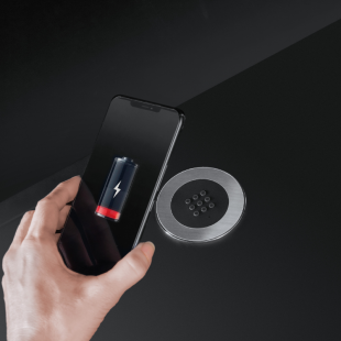 Induction charger built-in