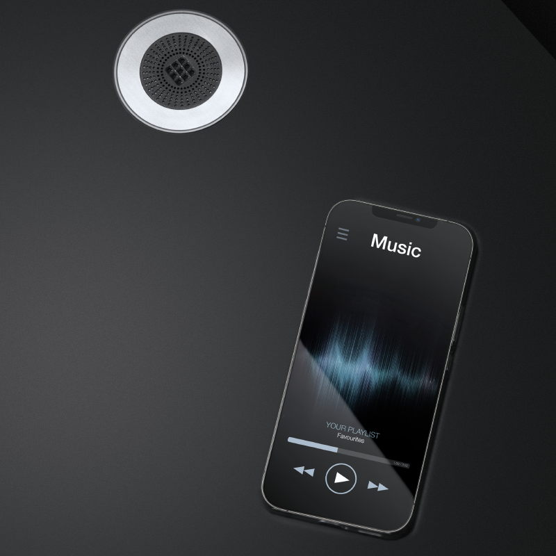 Bluetooth speaker builtin